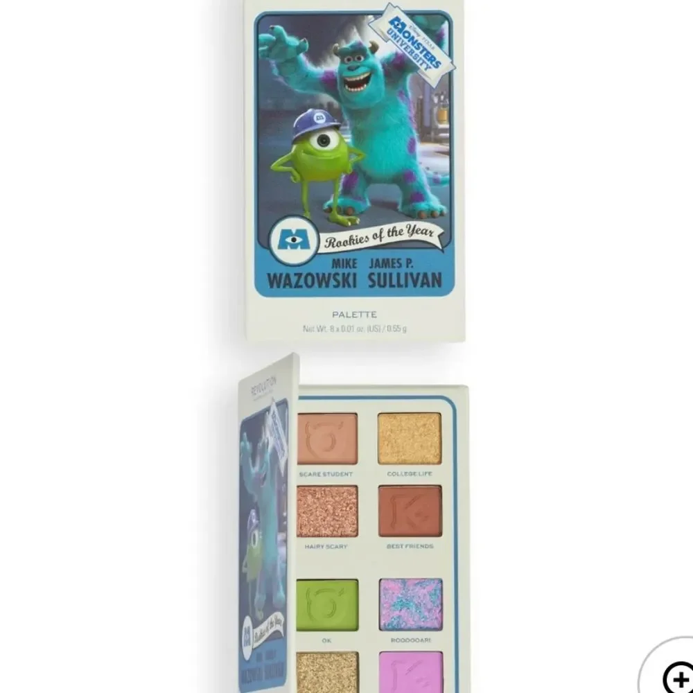 Revolution Beauty X Monsters‎ University Mike & Sulley Scare Card  Palette